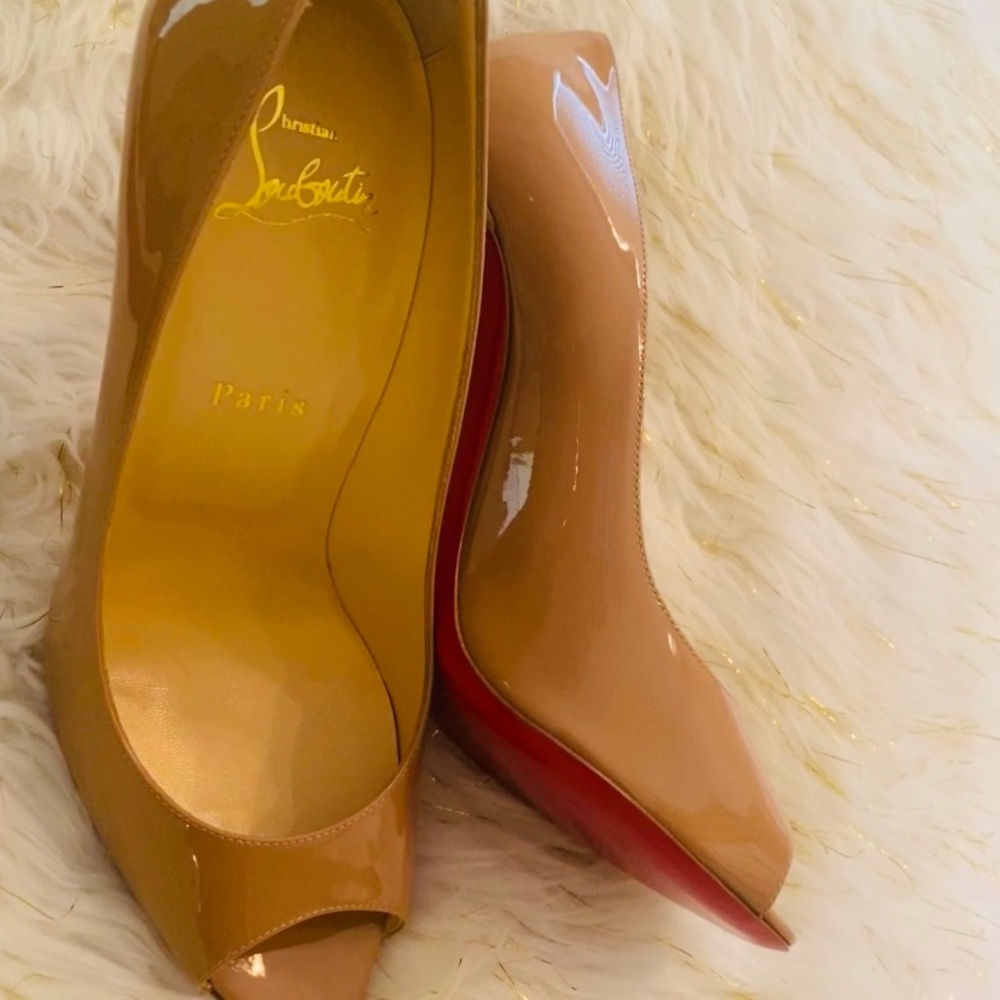 CHRISTIAN LOUBOUTIN patent Yootish 100 NWT SZ 40 - Picture 3 of 9